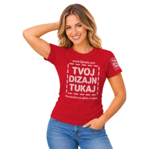 Ženska majica po meri